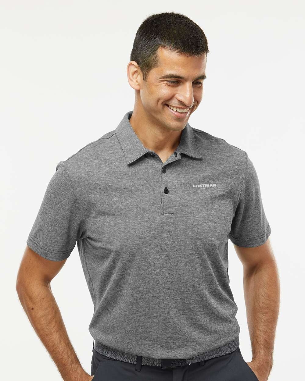 Adidas heathered polo store